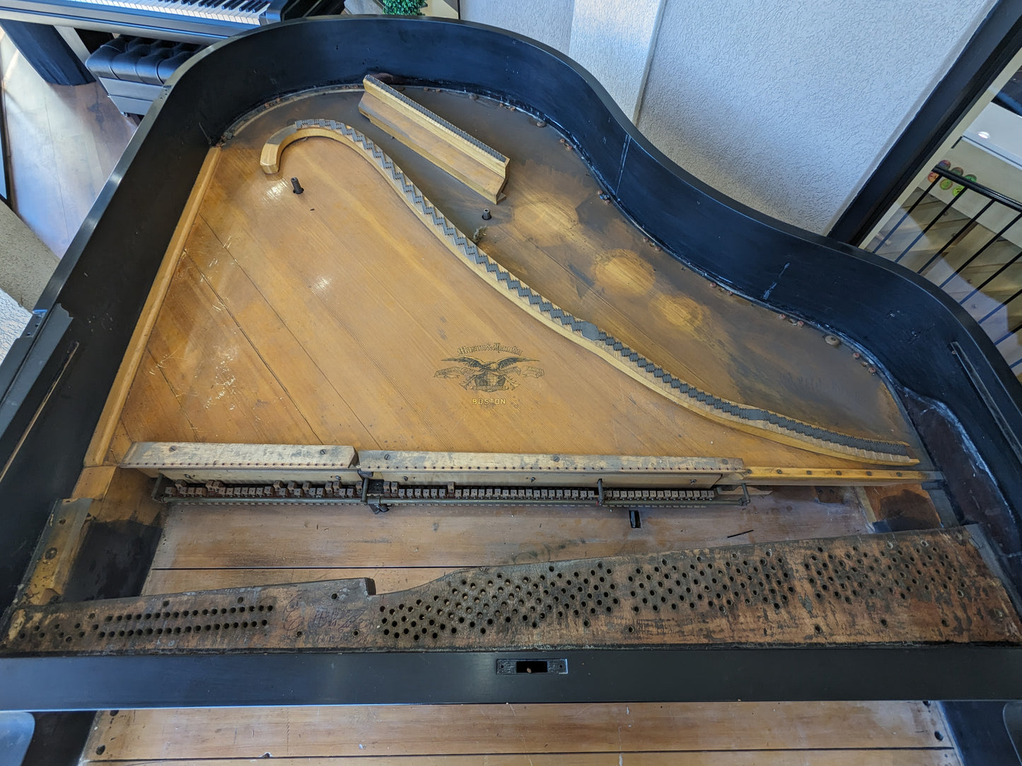 HEIRLOOM RESTORATION 1913 Mason & Hamlin Wood Finish Commissioned Grand Piano