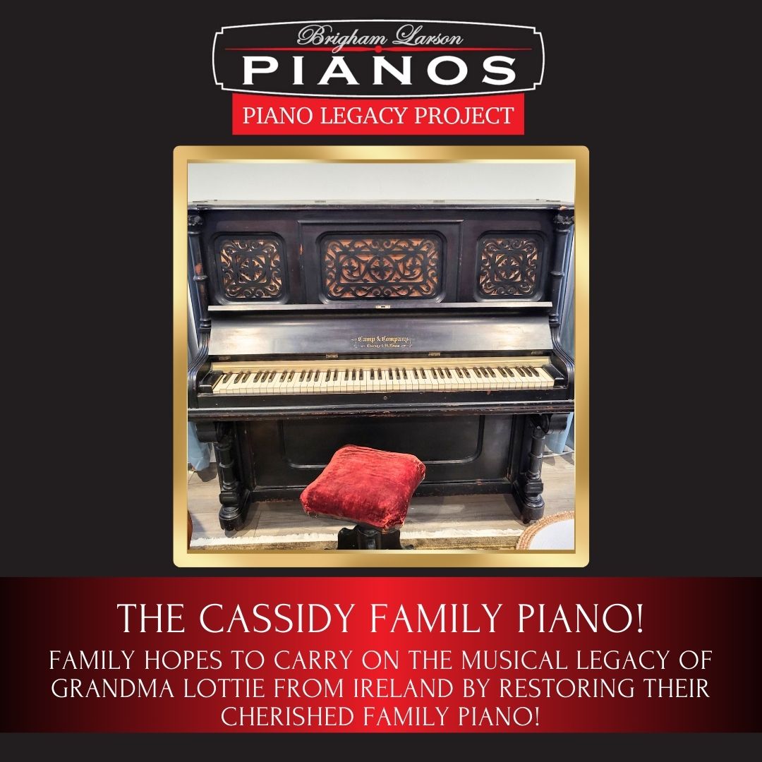 The Cassidy Family Piano!
