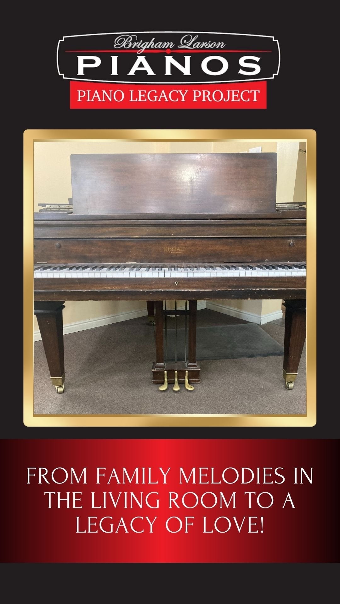 Image 2 of The Bjerga Family Piano!