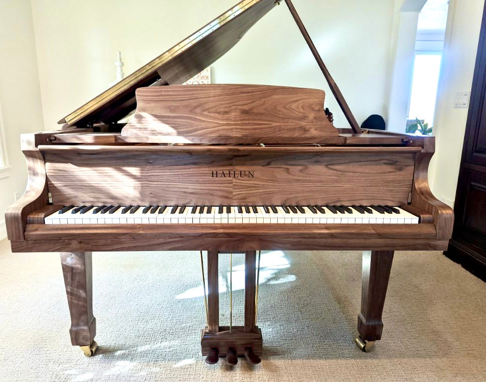 SOLD Hailun 178 5'10" with Custom Veneer Grand Piano with Self Playing QRS System