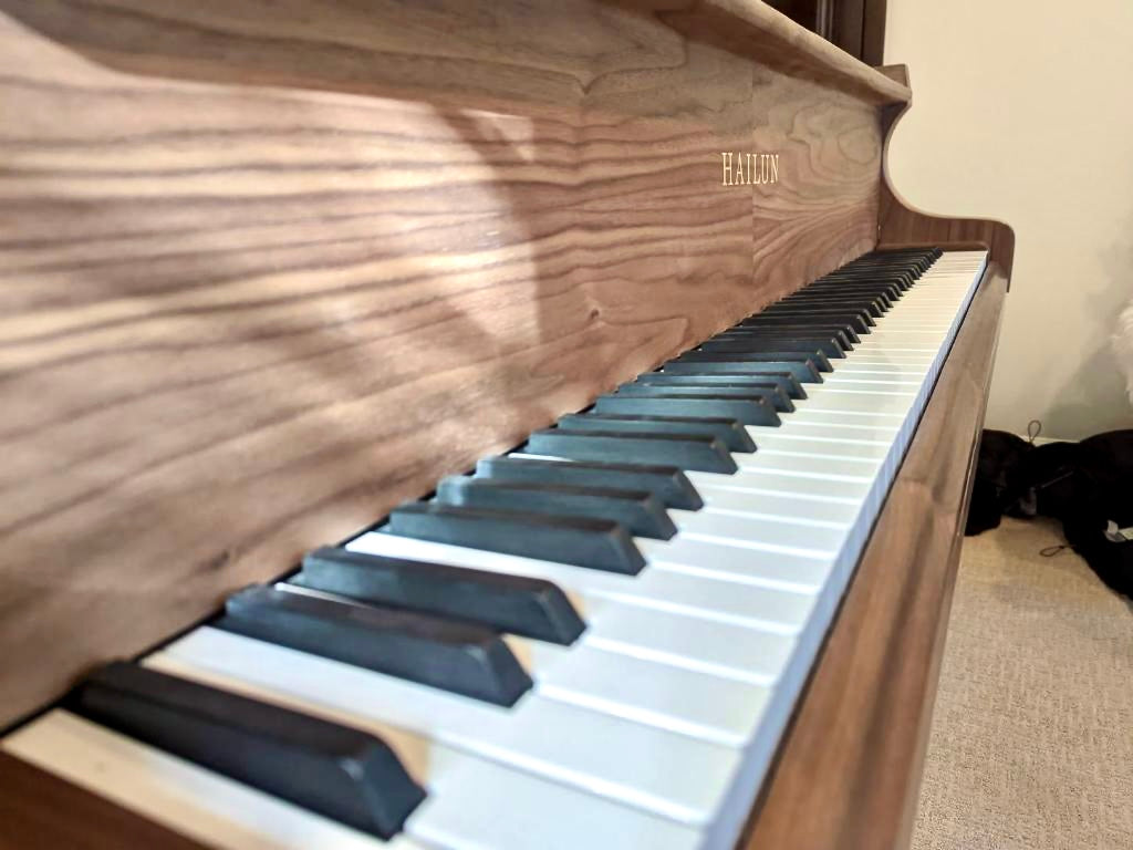 SOLD Hailun 178 5'10" with Custom Veneer Grand Piano with Self Playing QRS System