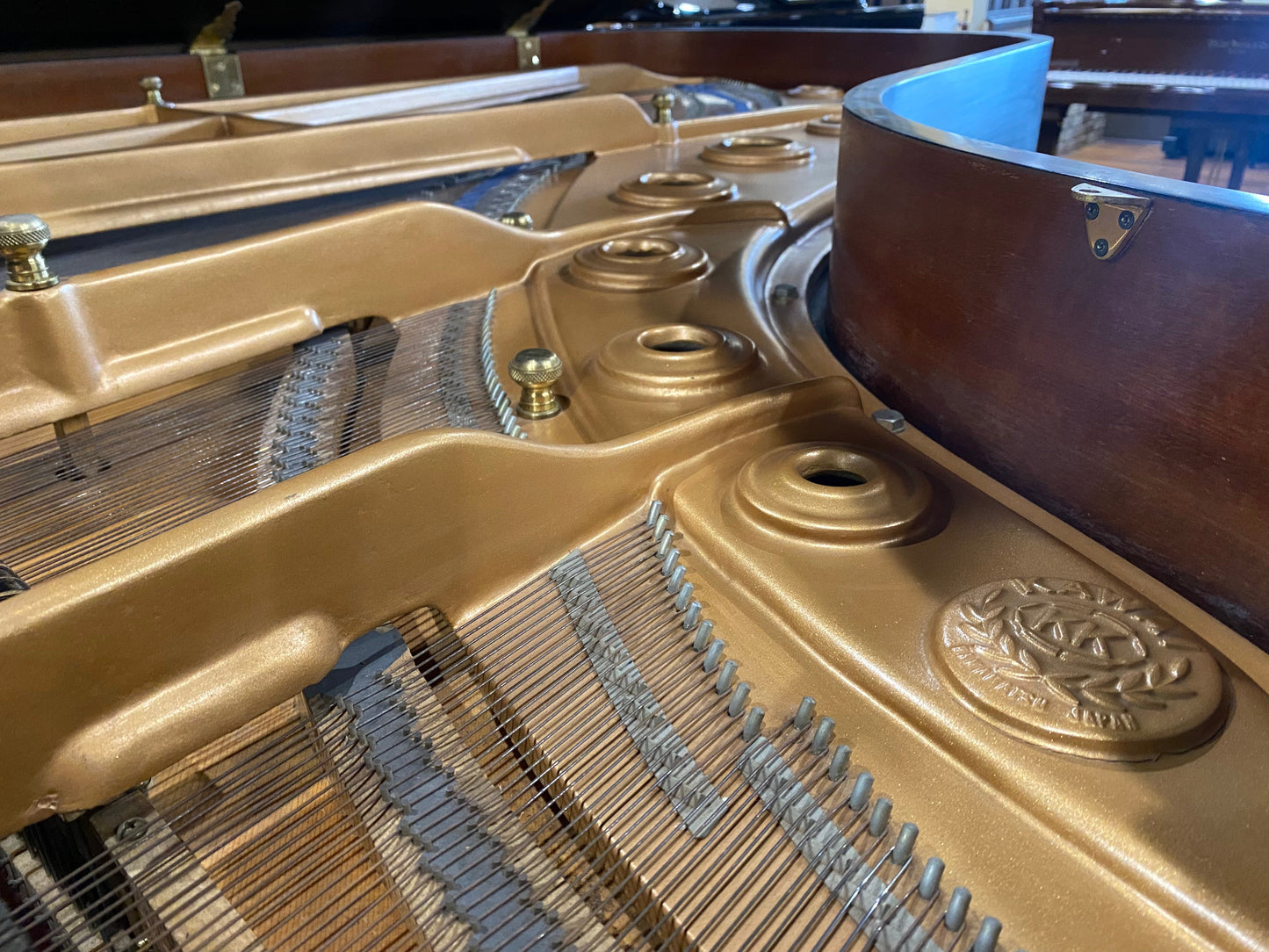 Image 7 of 1979 Kawai KG6C 223 / 7'3"/ Satin Ebony with QRS Self Playing System