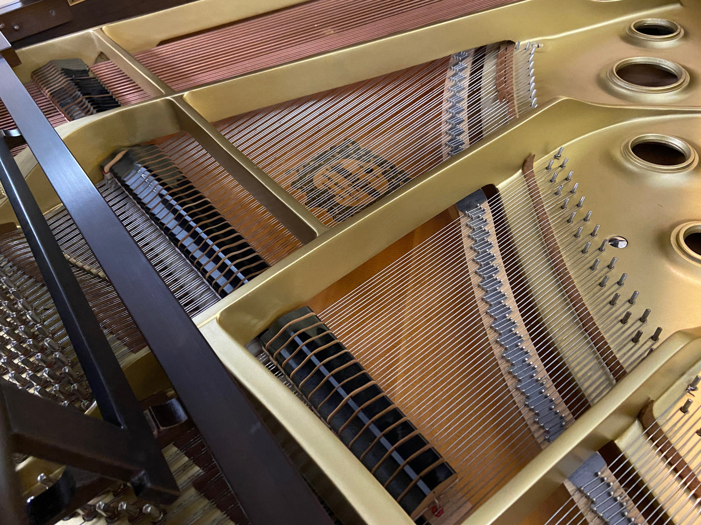 Image 3 of 1985 Yamaha G1 Grand (Dark Walnut) 5'3