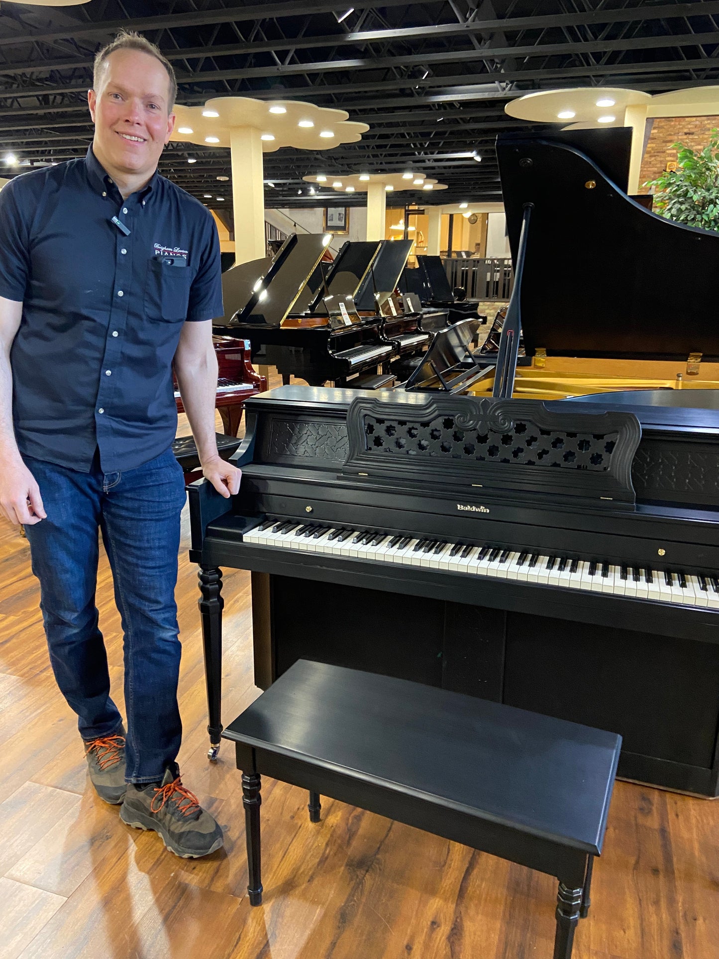 Image 3 of 1979 Baldwin 40"/Satin Ebony