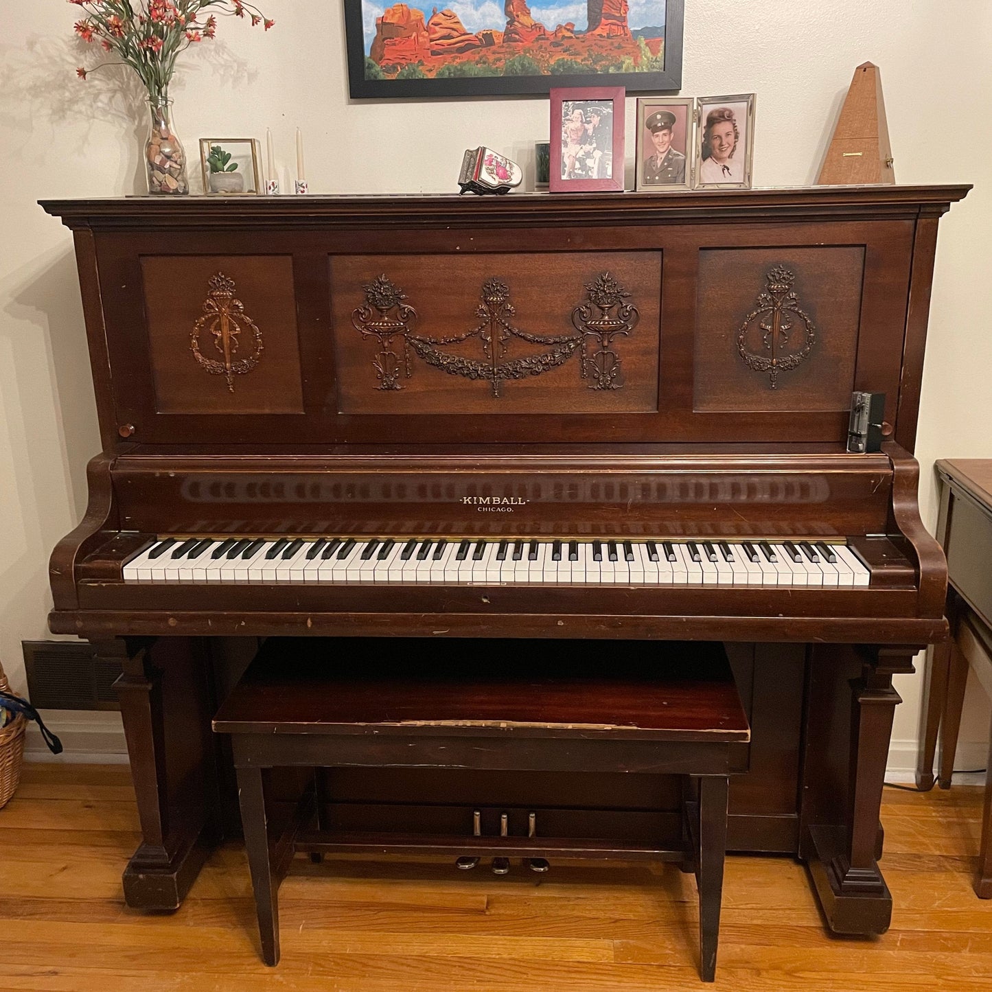 Image 2 of The Lyons Family Piano!