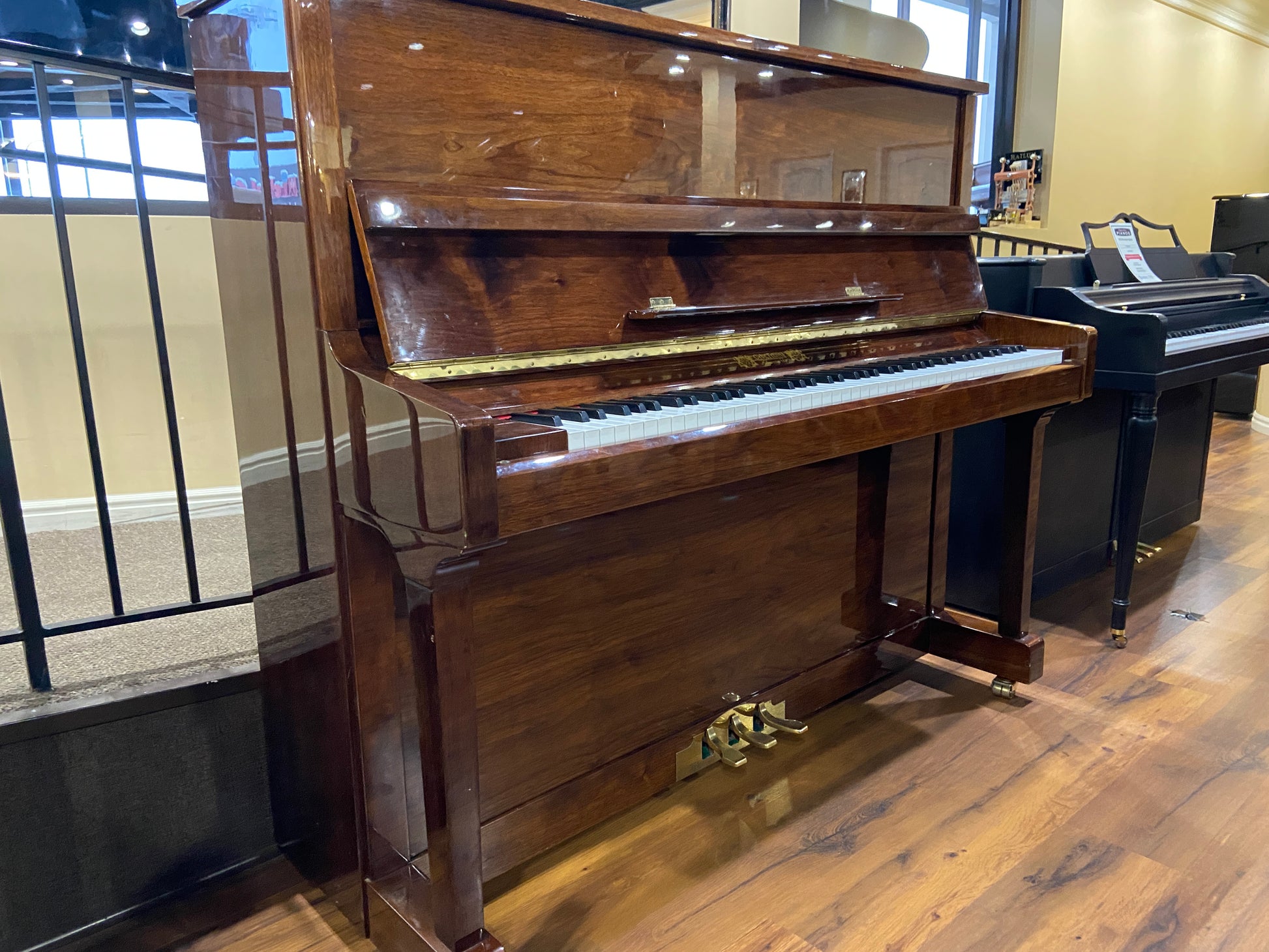 Image 2 of 2004 Gebr Perzina upright / GP 129 51" Polished Walnut