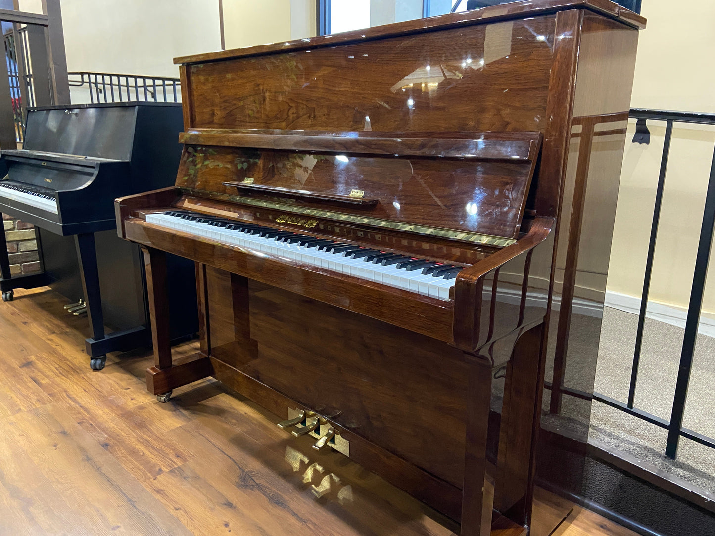 Image 3 of 2004 Gebr Perzina upright / GP 129 51" Polished Walnut