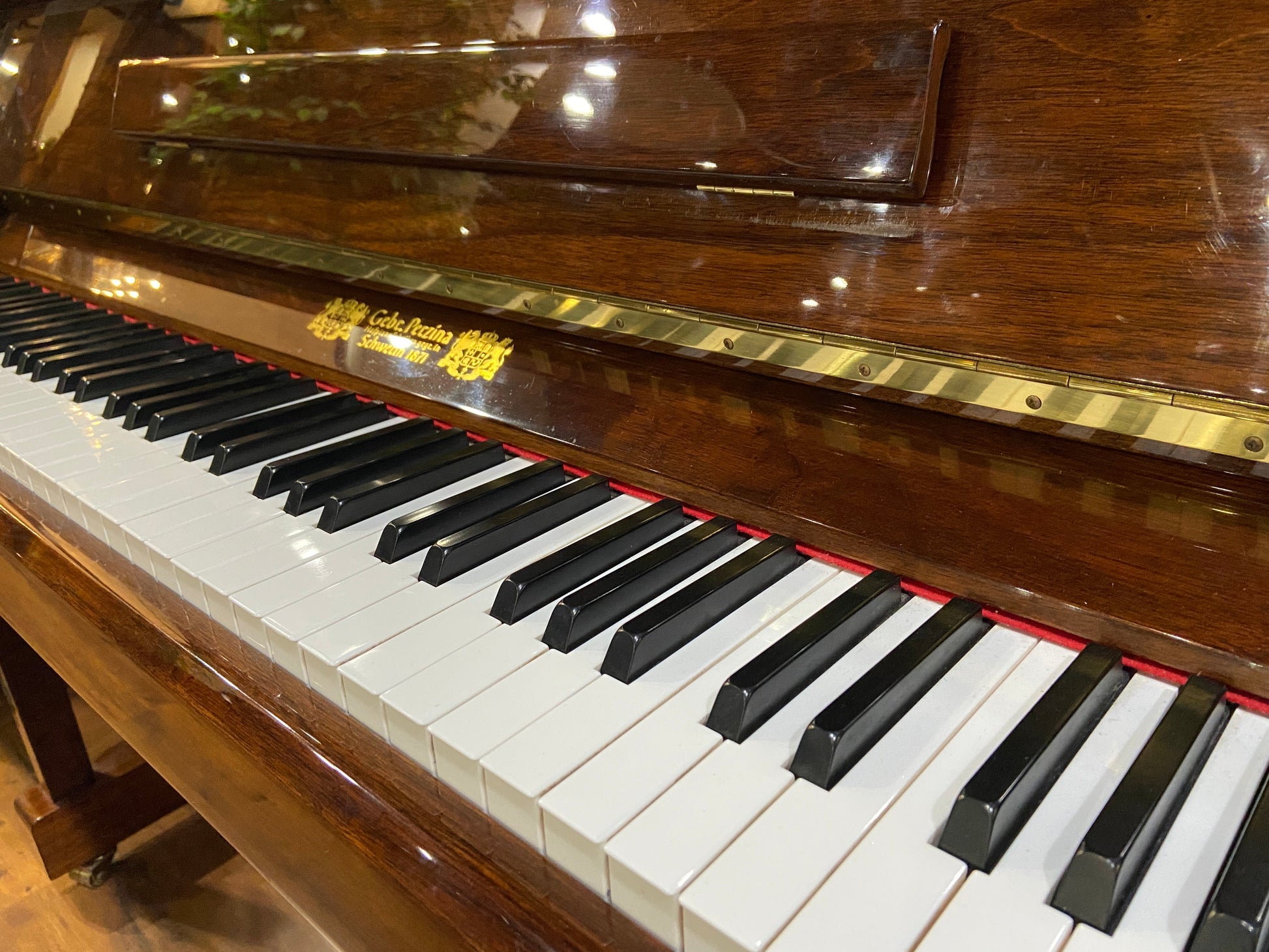 Image 6 of 2004 Gebr Perzina upright / GP 129 51" Polished Walnut