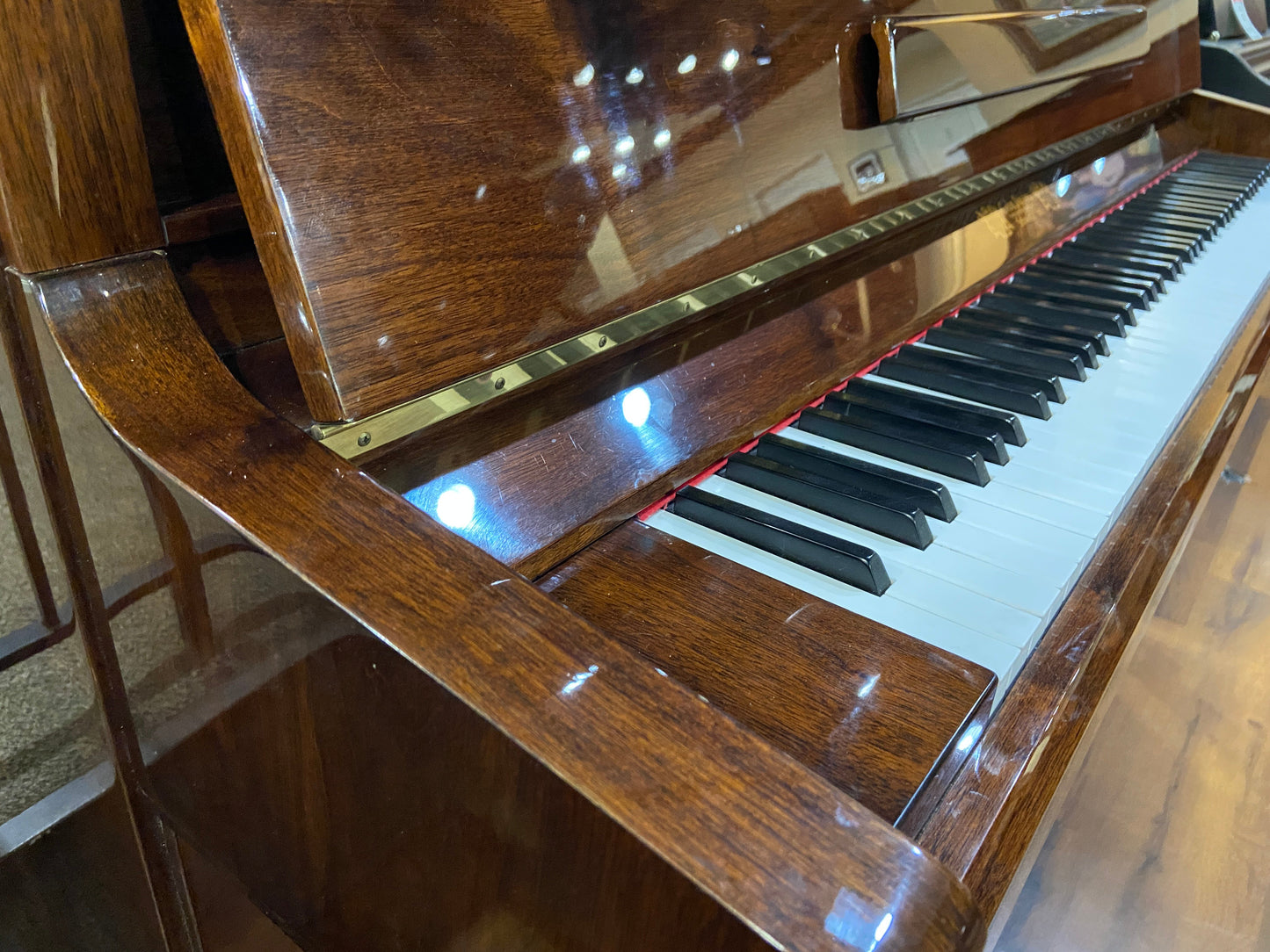Image 7 of 2004 Gebr Perzina upright / GP 129 51" Polished Walnut