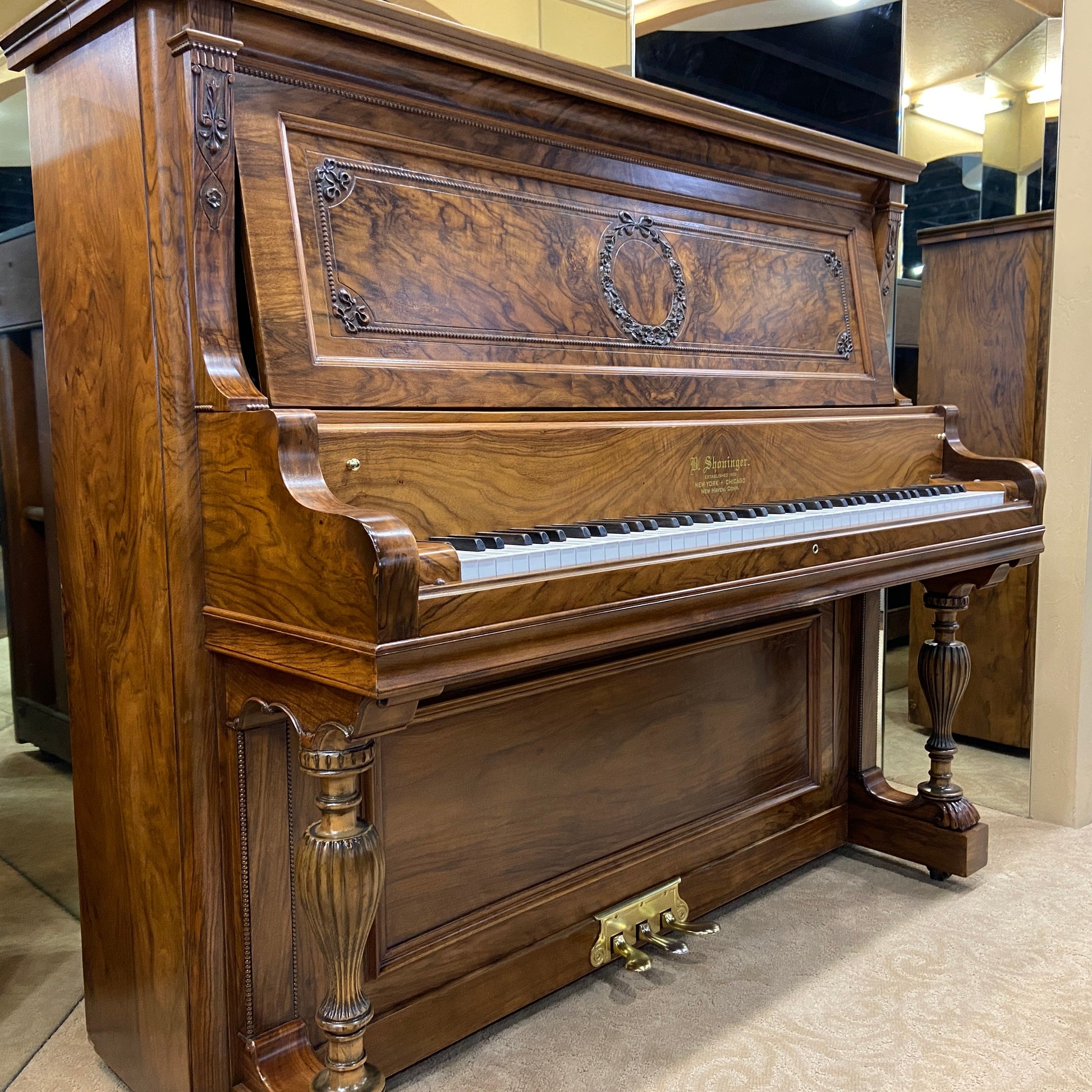 Image 21 of 1902 Shoninger Upright / 54"
