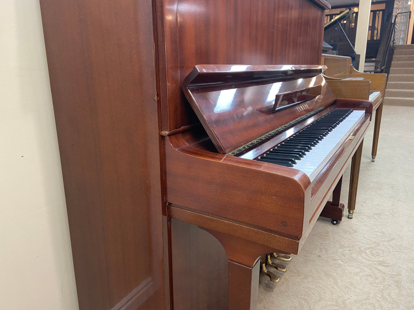 Image 6 of 1970 Yamaha U3 52" Mahogany