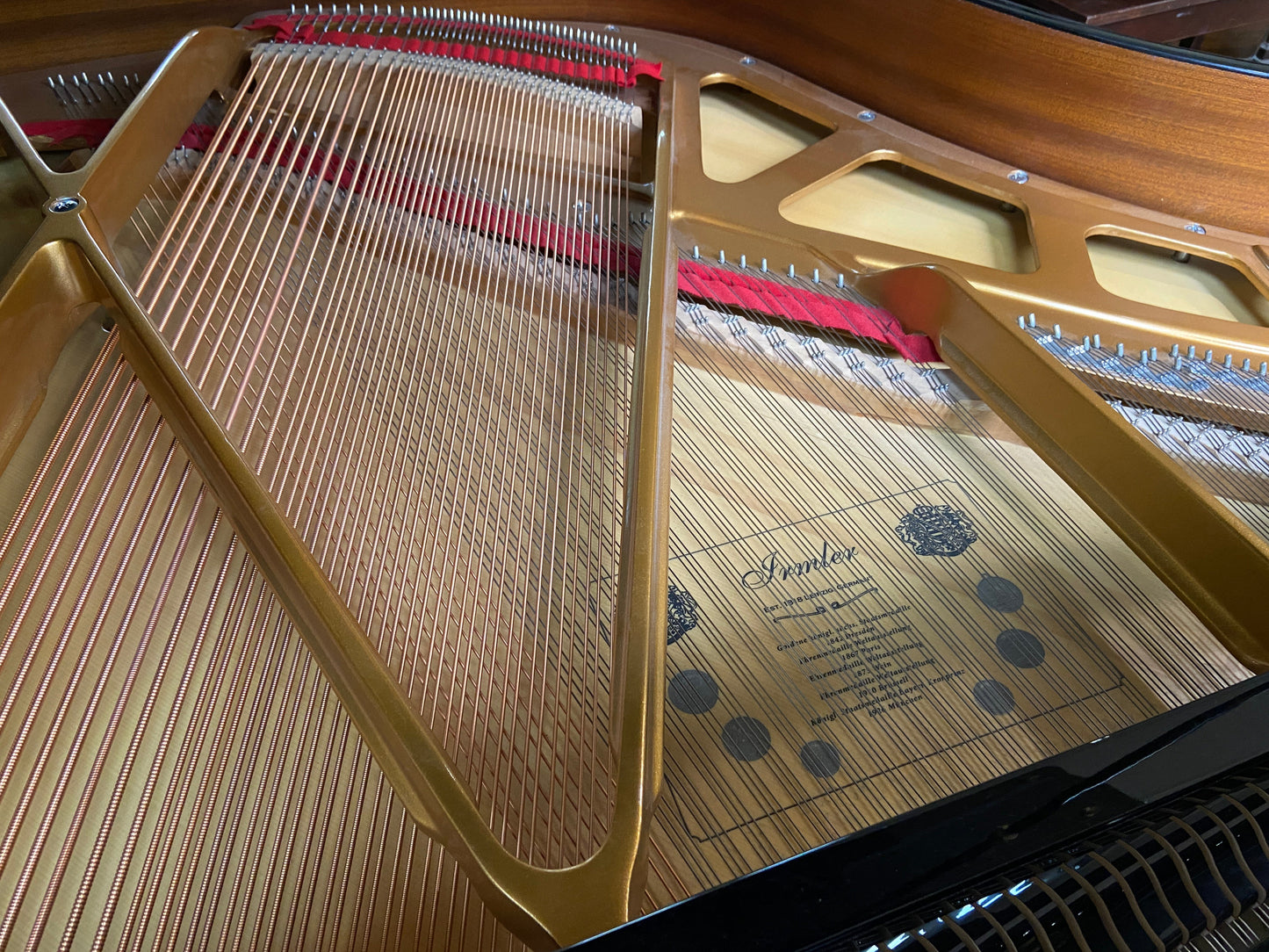 Image 4 of 2013 Irmler Grand F-160 5'2" with QRS Self Playing System