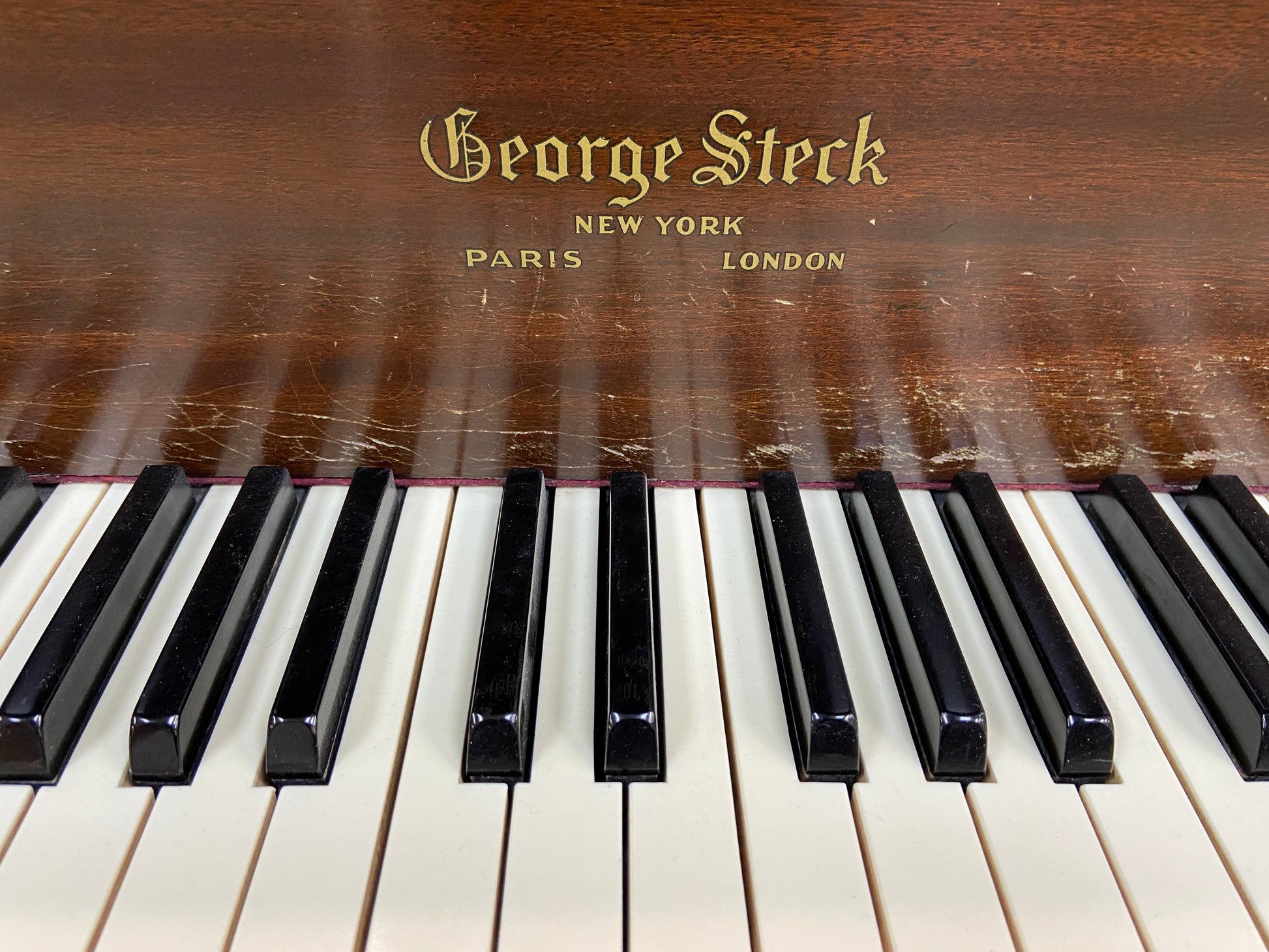 Image 25 of 1948 George Steck 4'7" Grand with QRS Self Playing System