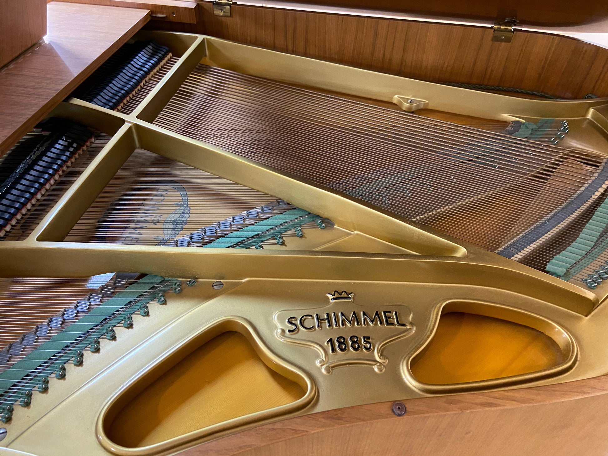 Image 7 of 1966 Schimmel (Chippendale) Grand - CALL FOR CUSTOM PRICING