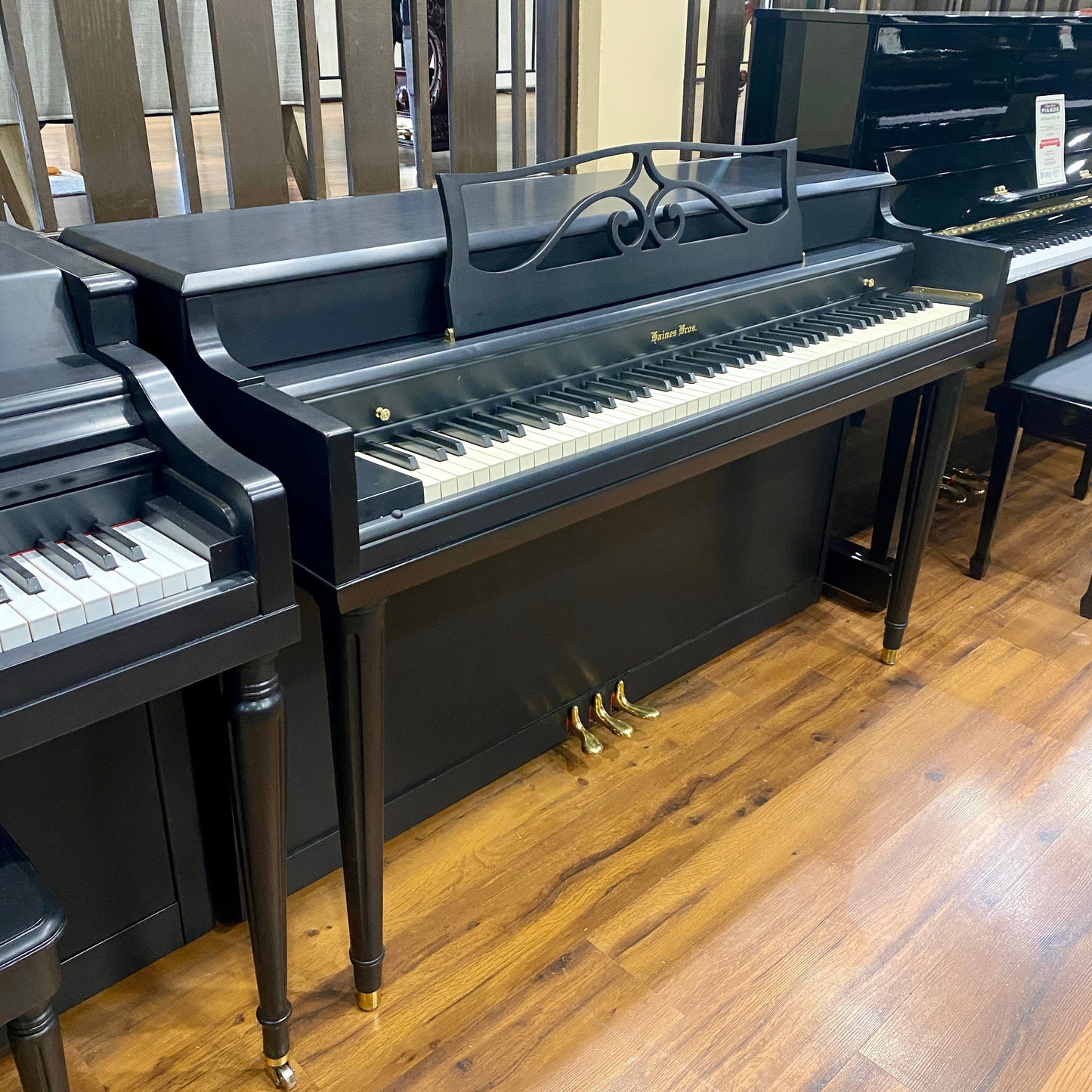 Image 2 of 1958 Mueller & Haines Spinet 37"