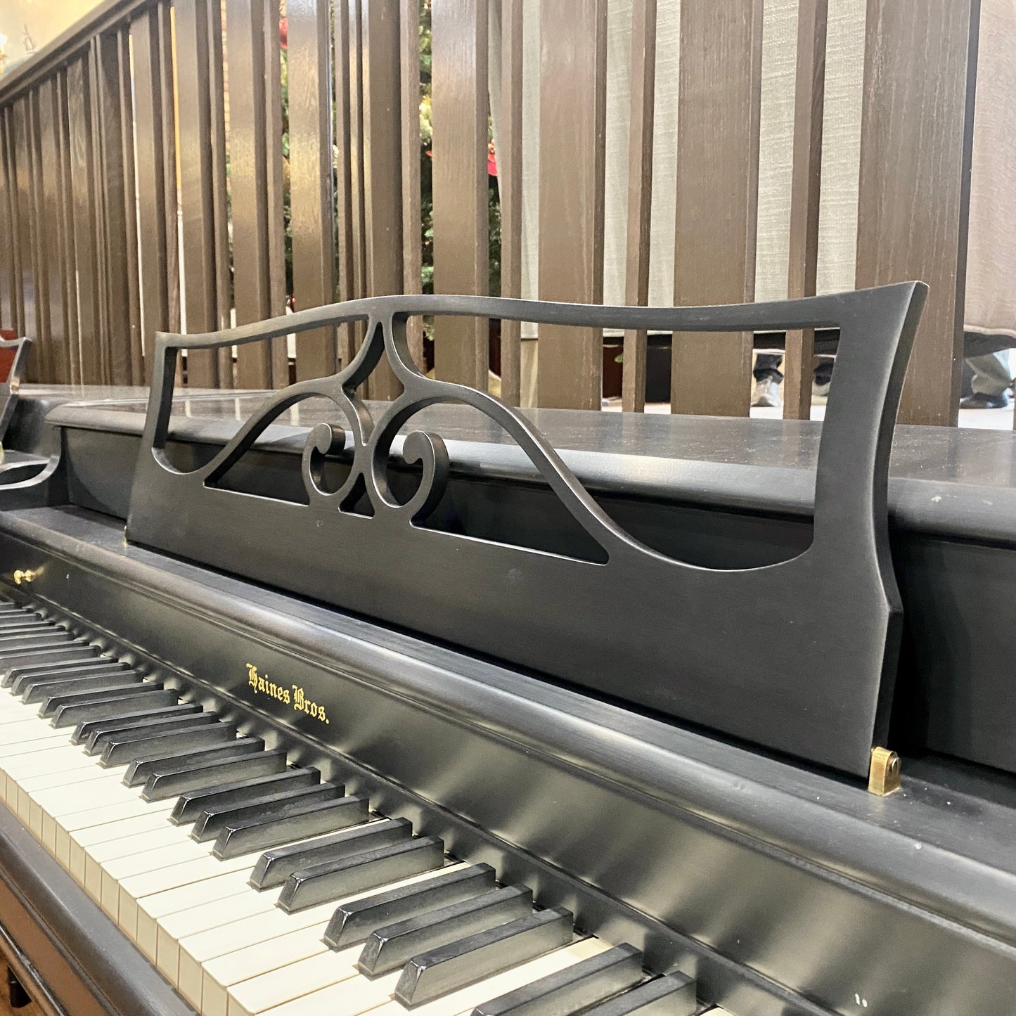 Image 5 of 1958 Mueller & Haines Spinet 37"
