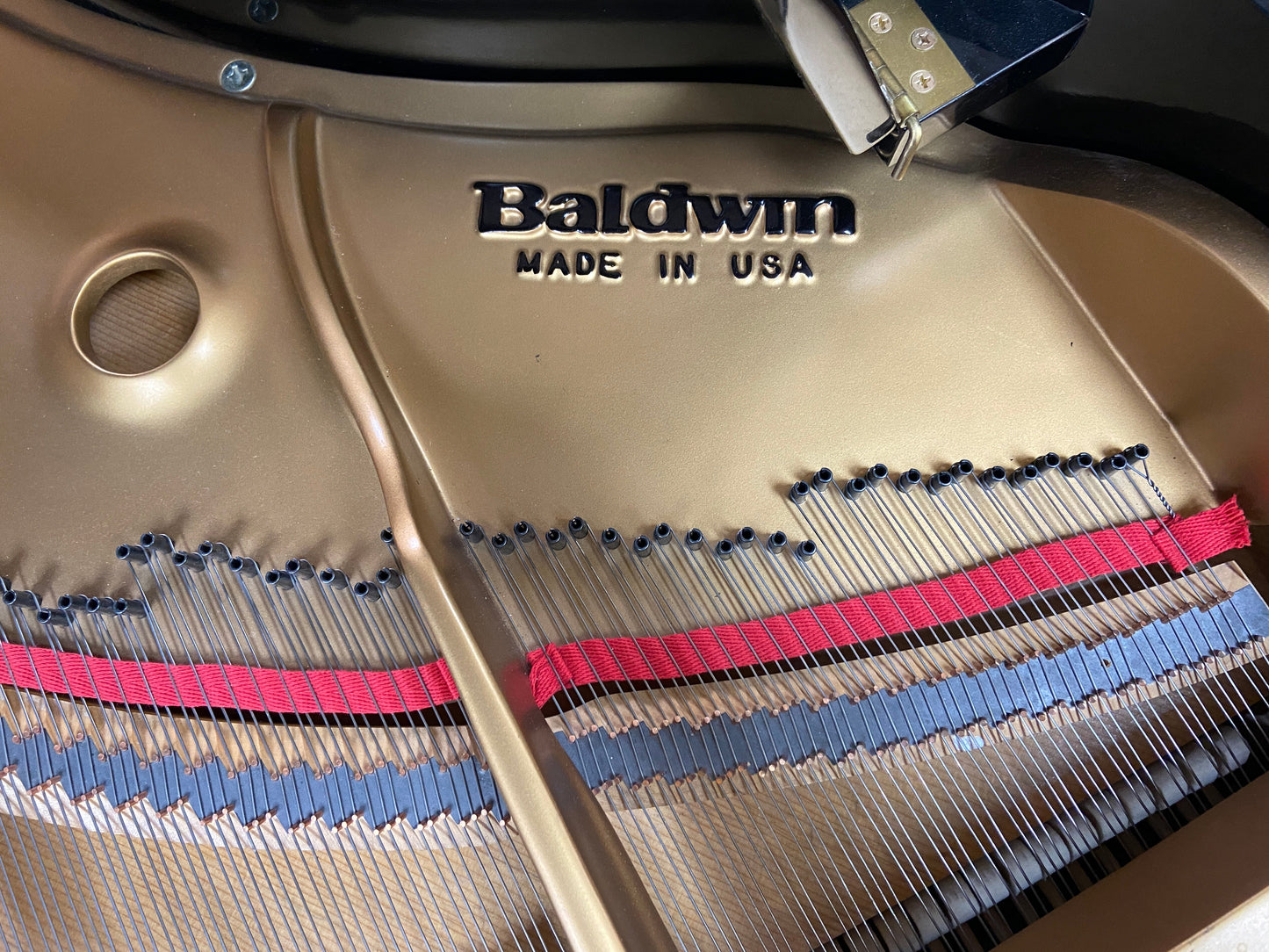 Image 7 of 1993 Baldwin 5'5" Grand / Polished Black (105976 / 317389 / 6317389) with QRS Self Playing System