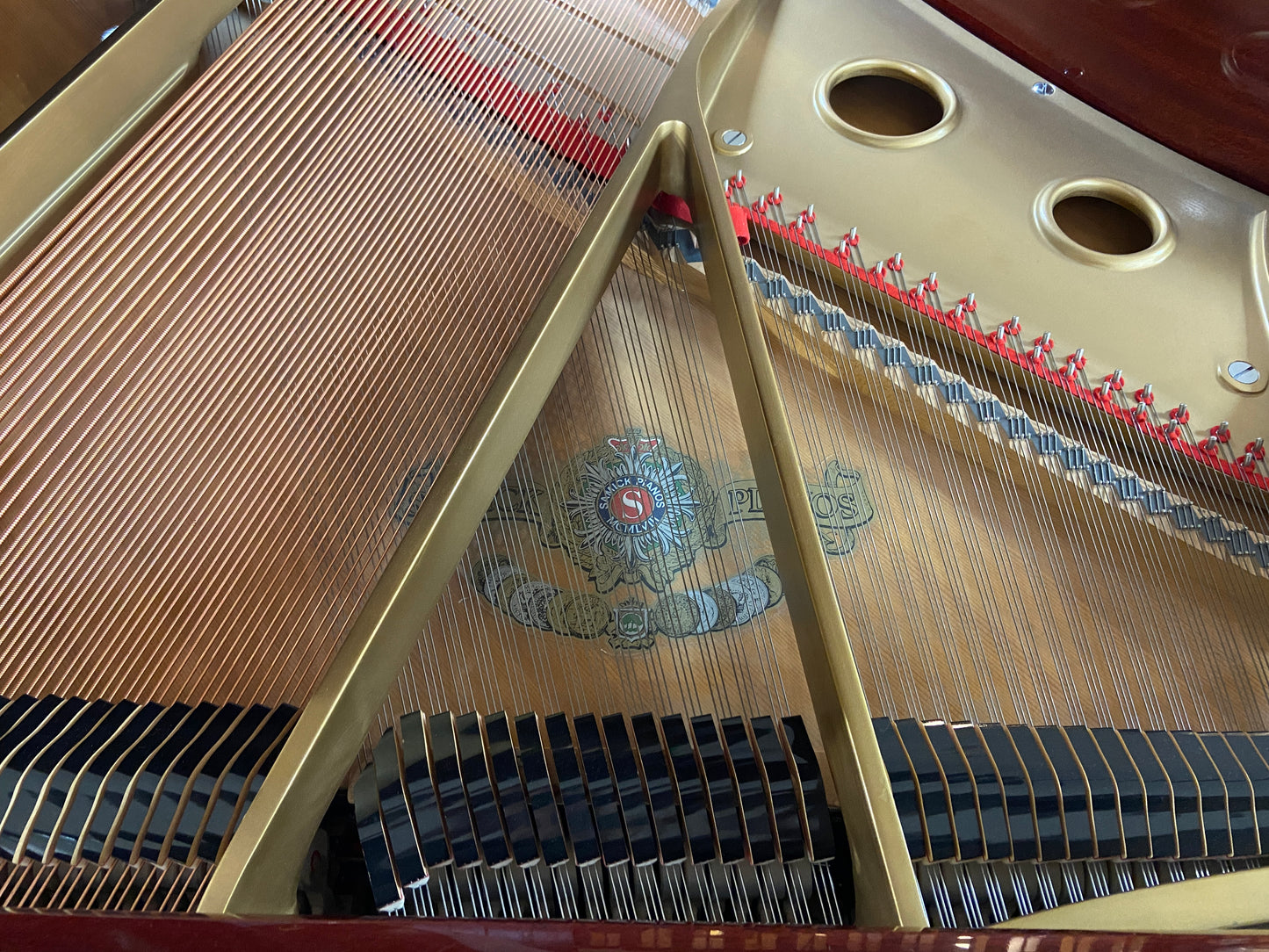 Image 5 of 1987 Samick SG-155 Mahogany Grand 5'