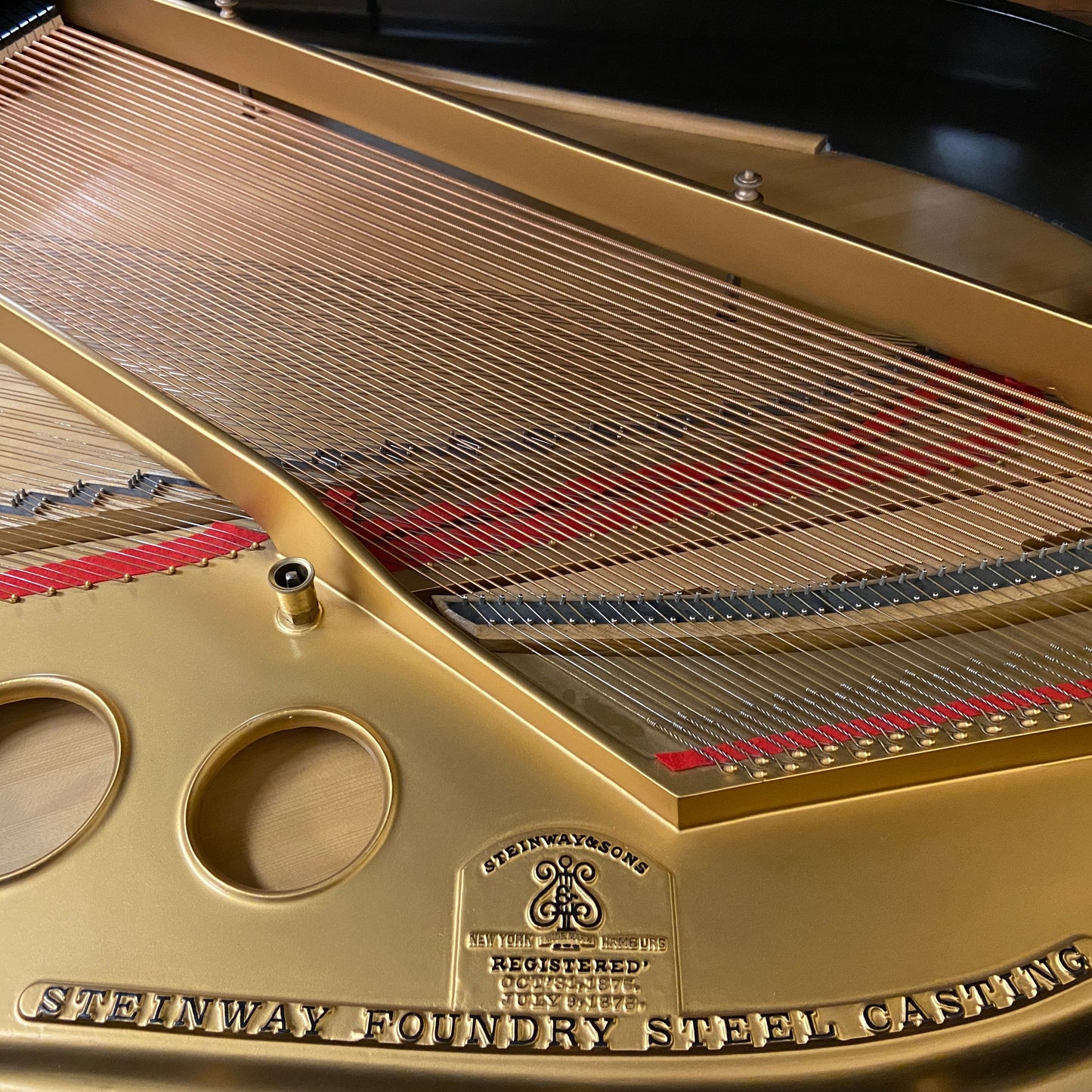 Image 8 of 1906 Steinway Grand 5'9" with QRS Self Playing System