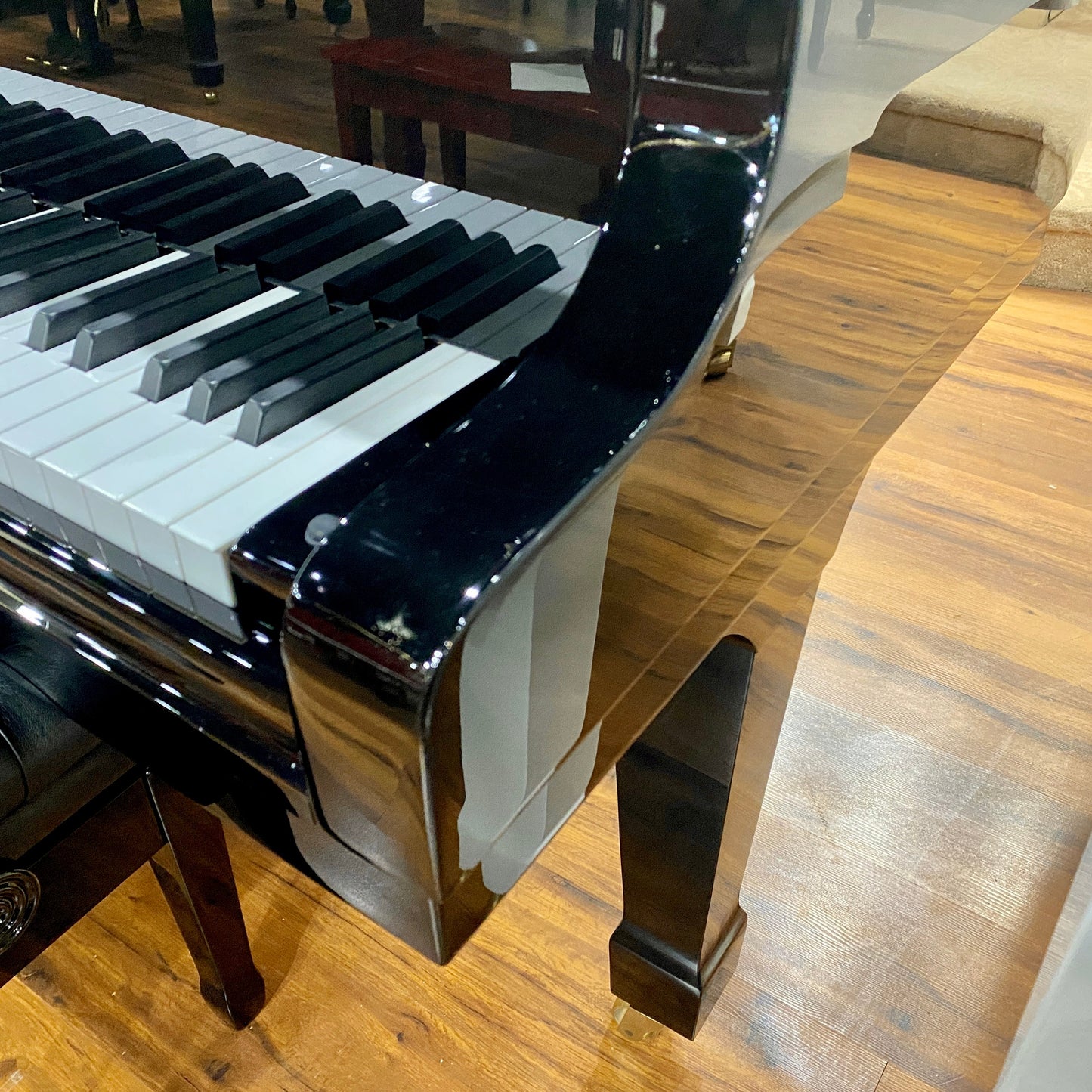 Image 7 of Hailun 151 Polished Black / 5' with QRS Self Playing System