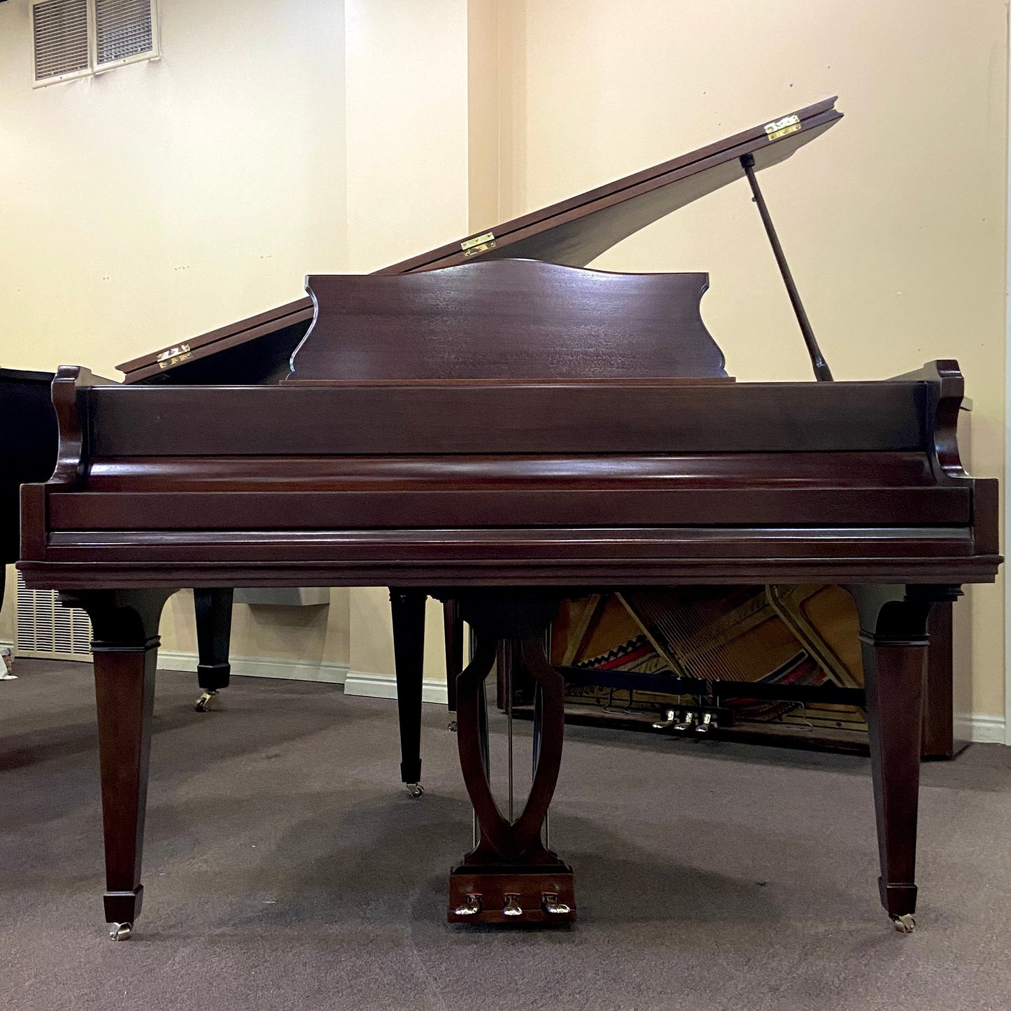 Image 17 of 1948 George Steck 4'7" Grand with QRS Self Playing System