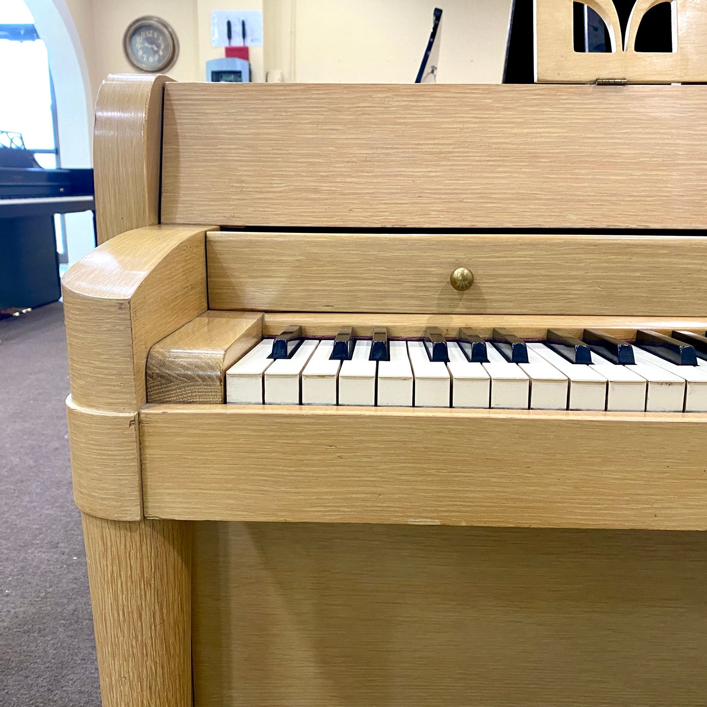 Image 16 of 2001 Weinbach Grand 6'5" Mahogany with QRS Self Playing System