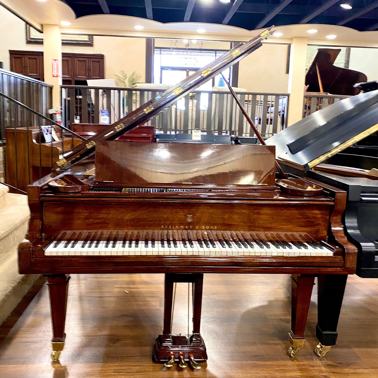 Image 3 of 1864 Steinway Style 1 Parlor Grand