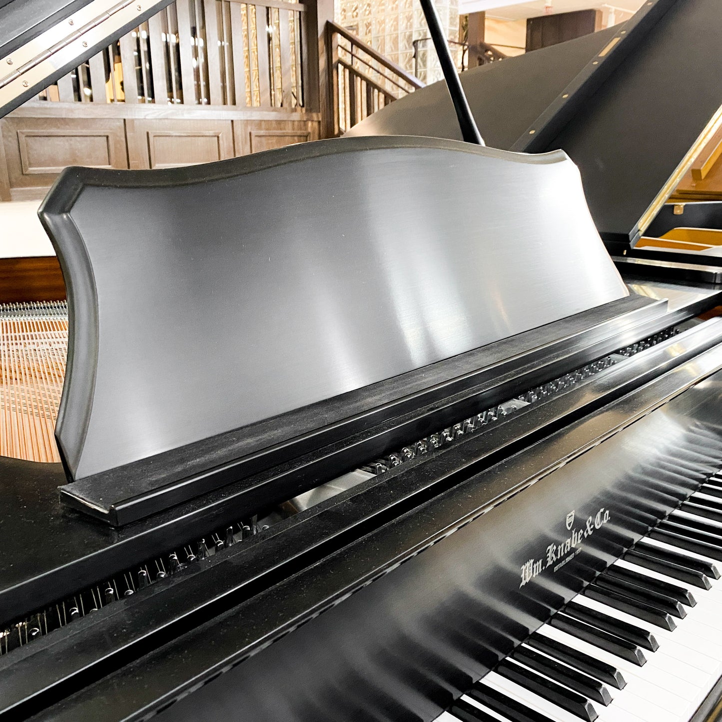Image 7 of 2017 Knabe Grand Black with QRS Self Playing System