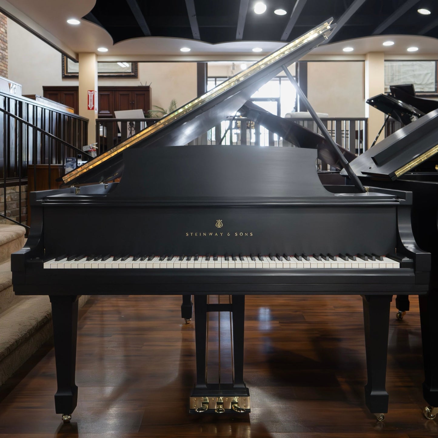 Image 17 of 1979 Steinway M Grand / Black / 5'7" with QRS Self Playing System