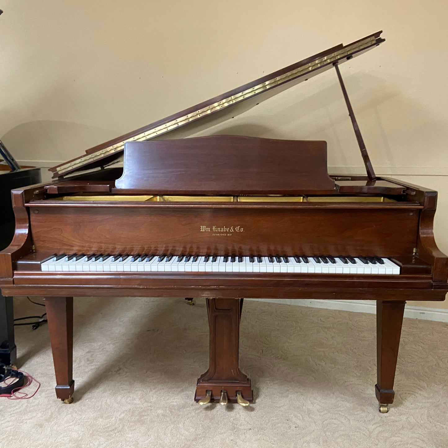 Image 19 of 1981 Knabe Grand / 5'7" with QRS Self Playing System