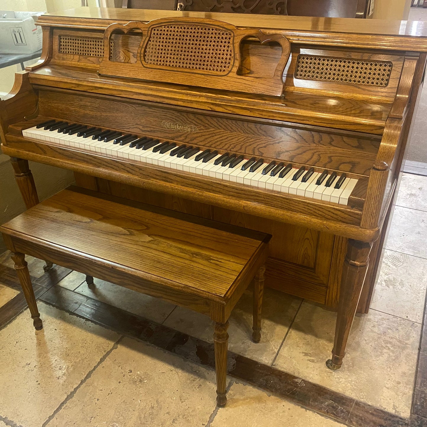Image 7 of Chickering Upright 43"