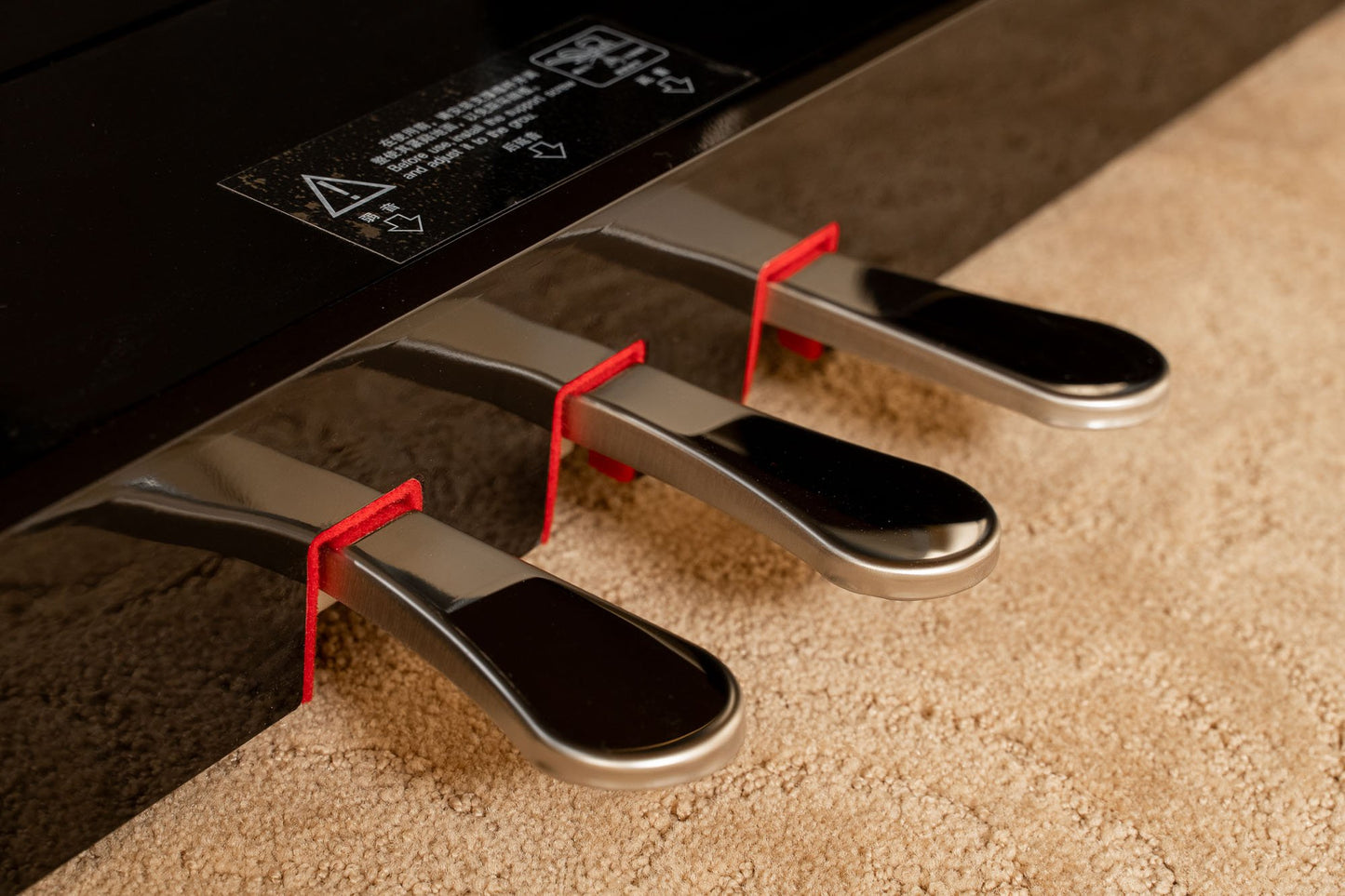 Image 7 of Artesia YM-A160 Hammer Action Keys, Baked Paint