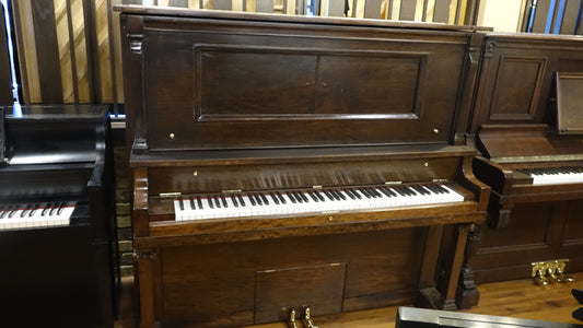 The Piano Buying Blog - Just Out of the Shop!  1908 Weber Upright Piano!