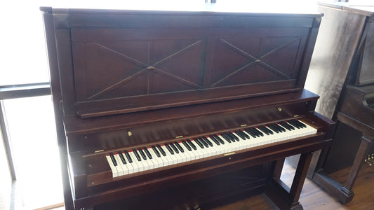 The Piano Buying Blog - Just out of the Piano Shop!  1912 Stegger and Sons Upright Piano!