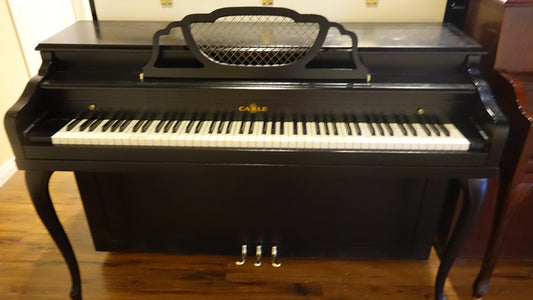 The Piano Buying Blog - Just Out of the Shop!  1958 Cable Conover Upright Piano!
