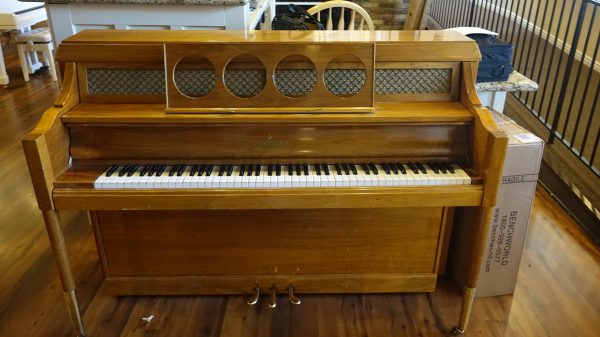 The Piano Buying Blog - Just Out of the Shop!  1960 Astin Weight Upright Piano!