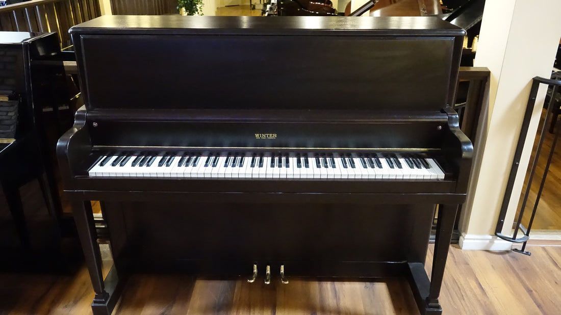 The Piano Buying Blog - Just out of the shop! 1962 Winter 45″ Upright Piano