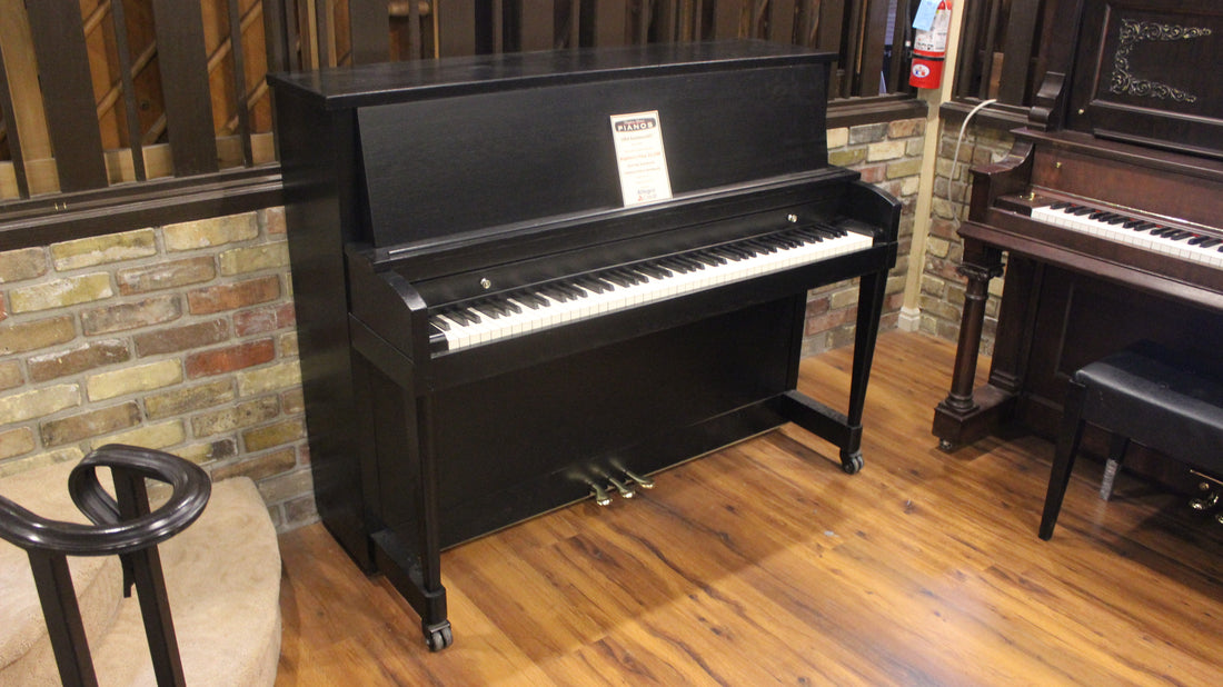 The Piano Buying Blog - Just out of the shop! 1964 Baldwin 45" Upright Piano