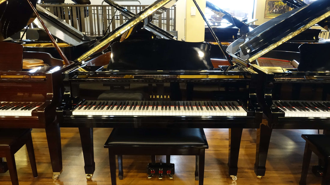 Piano Restoration Blog - 1986 Yamaha C3 Grand Piano Fresh Out of the Shop! - Yamaha
