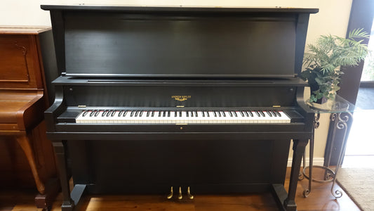 The Piano Buying Blog - Just Out of the Shop!  Andrew Kohler Upright Piano!