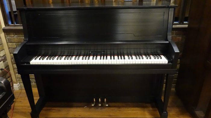 Piano Restoration Blog - Brigham showcases an Aolian Upright Piano!