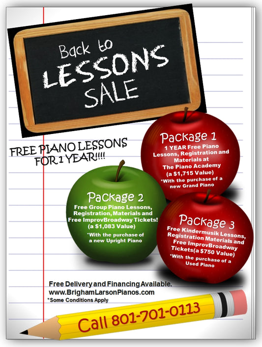 News - Back to Lessons Sale
