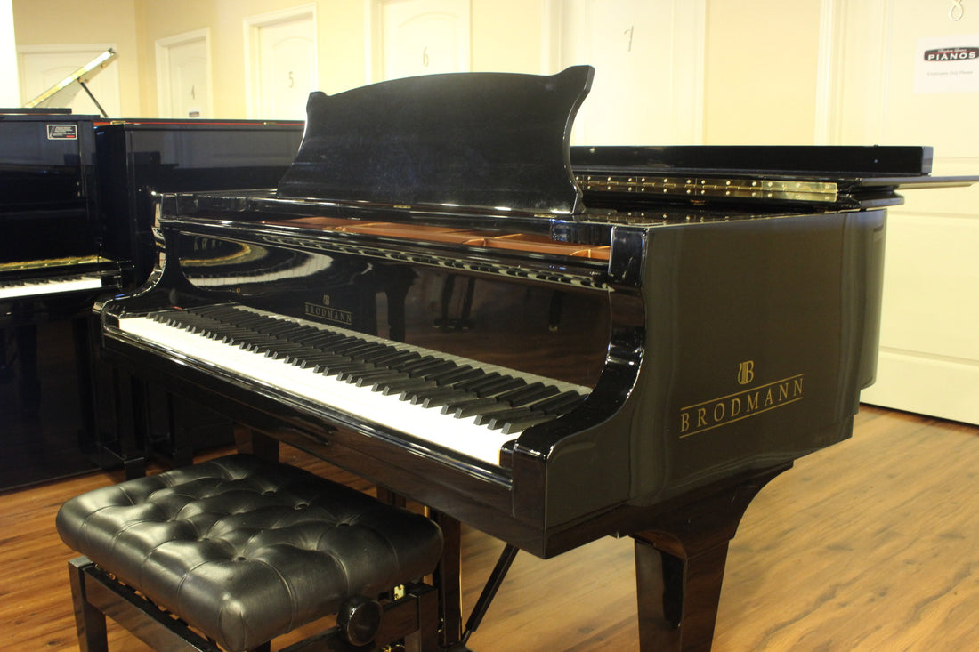 The Piano Buying Blog - Just out of the shop! Brodmann 187 6’2″ Grand Piano - Steinway - Hailun