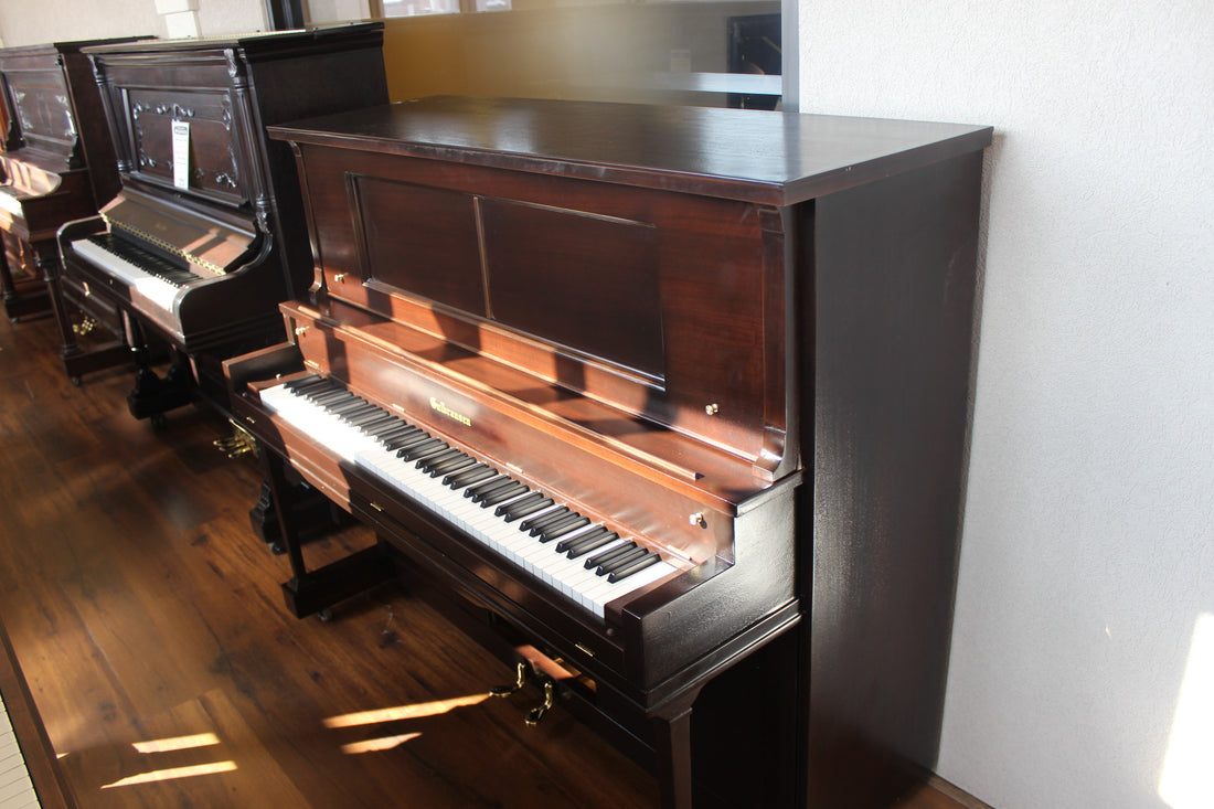 The Piano Buying Blog - Just out of the shop! 1928 Gulbransen 50" Upright Piano