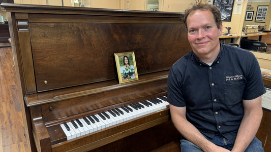 Fifth-Generation 1926 Andrew Kohler Upright Heirloom After Rebuild: Wedding Present for Our Daughter!