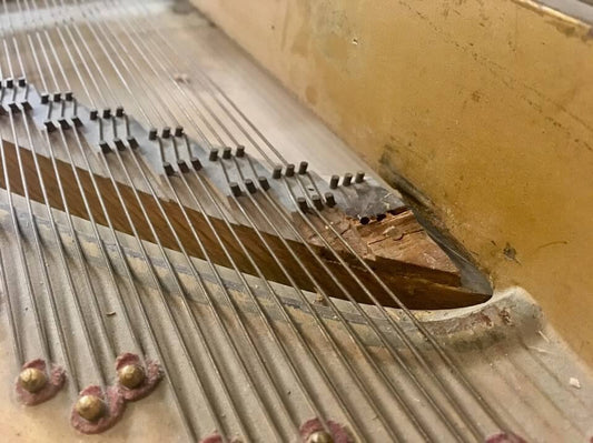 Piano Restoration Blog - Bridge Repair