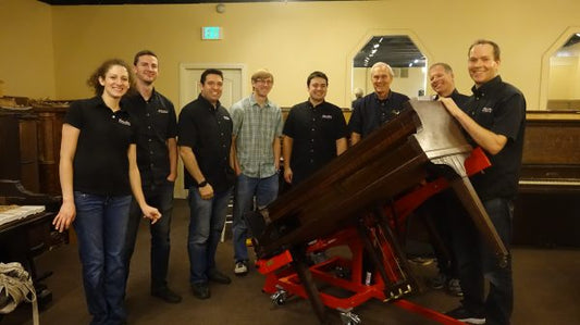 Piano Moving Blog - Our Newest Addition!  The Hydraulic Piano Dolly!