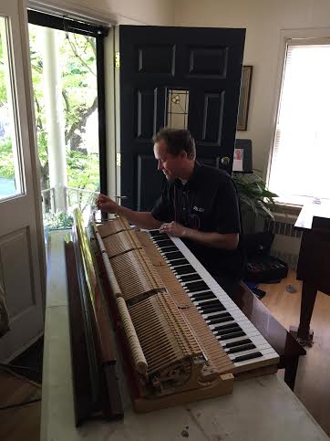 The Brigham & Karmel Larson Family Piano Blog - Brigham's Mornings - Tuning & Technical Work