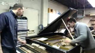 Piano Technician Blog - Piano Talk Live Broadcast - Tear Down of a Steinway A