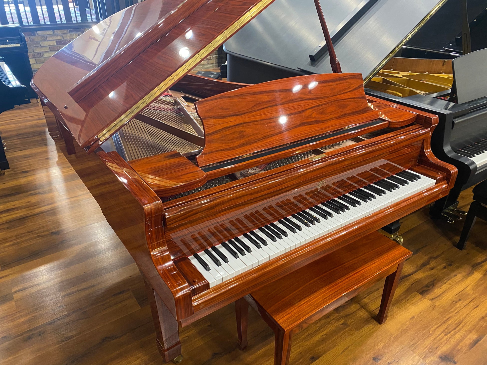 Image 2 of 2004 Pramberger Grand JP-208 / 6' 10" / Pommele Wood